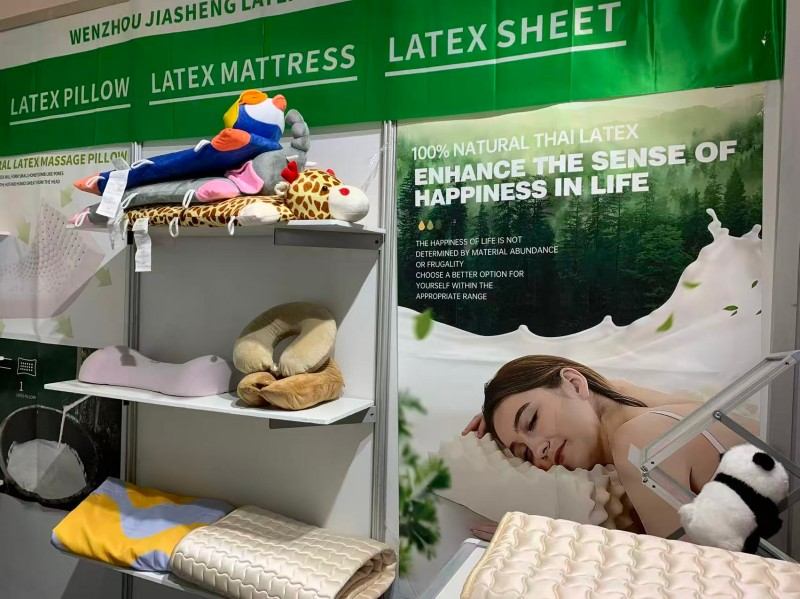 Wenzhou Jiasheng Latex Products Co., Ltd. Sleep Expo Orta Doğu 2025'e katıldı