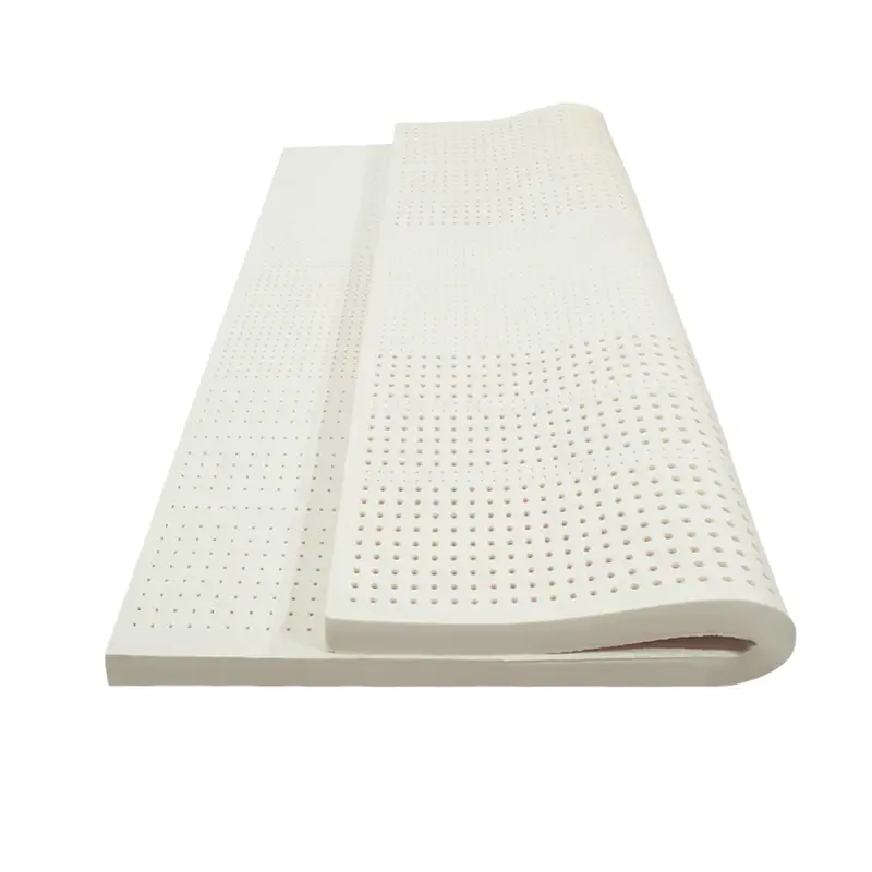 Ergonomik tasarım 7-bölgeli düz lateks yatak